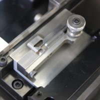 Mechanical fixture assembled using Wire EDM components. Mechanical fixture assembled using Wire EDM components.