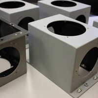 Electronics enclosure welded per NAVSEA S9074-AR-GIB-010/278 Electronics enclosure welded per NAVSEA S9074-AR-GIB-010/278