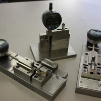 High precision inspection fixtures. High precision inspection fixtures.
